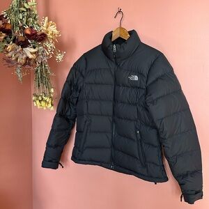 The North Face Black Quilted Down Jacket
